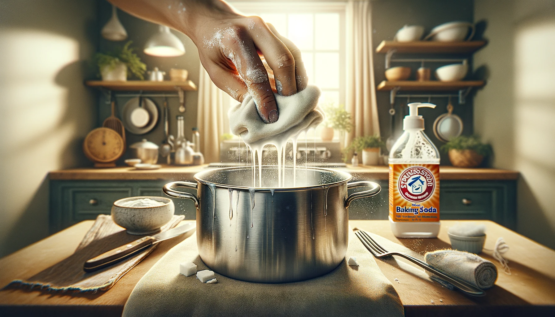 You are currently viewing How to Clean Stainless Steel Cookware with Baking Soda