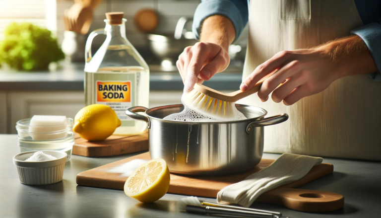 How Do You Remove Heat Stains From Stainless Steel Cookware Quickly And Easily?